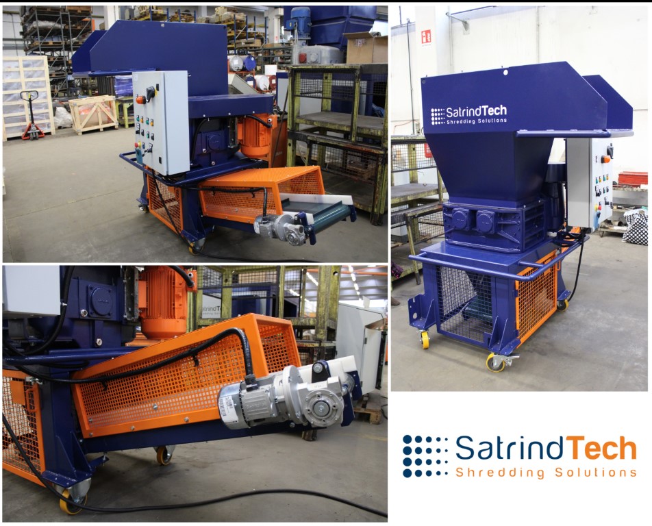 The shredding of cardboard waste in the paper industry | SatrindTech Srl