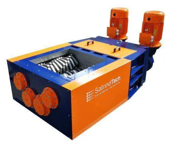 4 shaft shredder 4s40hp Trituratori industriali modulari a 4 alberi