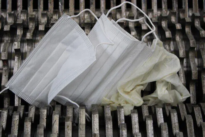 Disposal of COVID-19 disposable masks and gloves Disposal of COVID-19 disposable masks and gloves