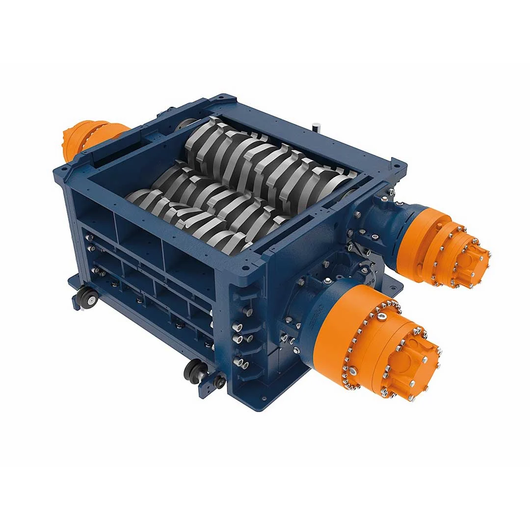3R125 three-shaft shredders