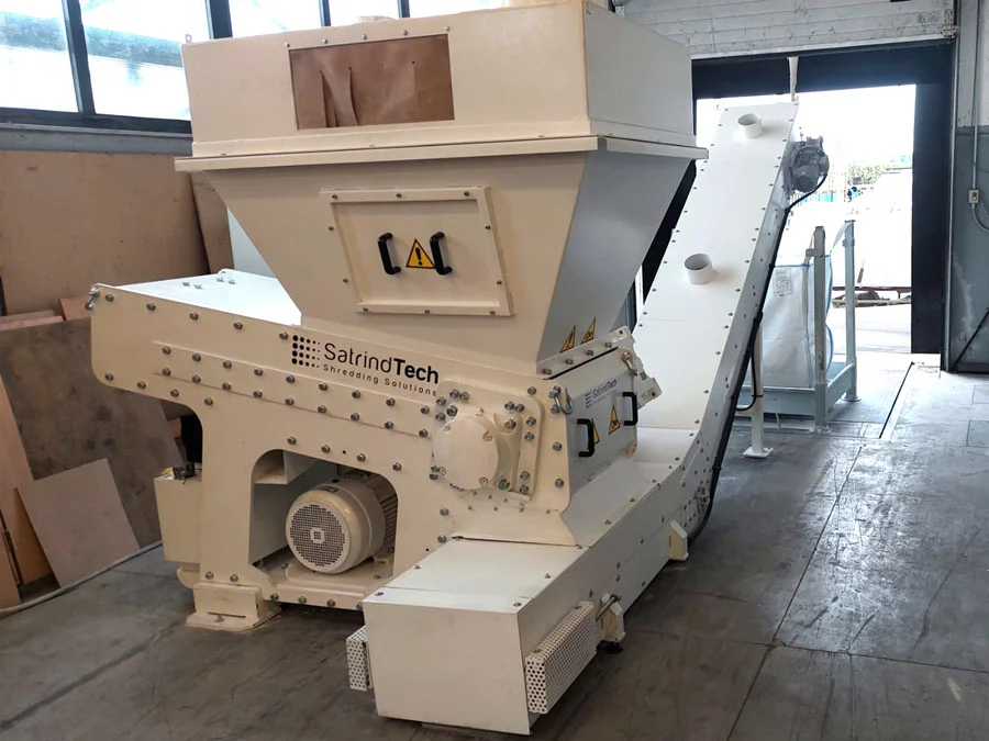 Trituratore monoalbero 30 hp linea raee