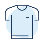 Textile waste icon